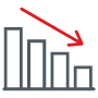 compliance cost reduction icon