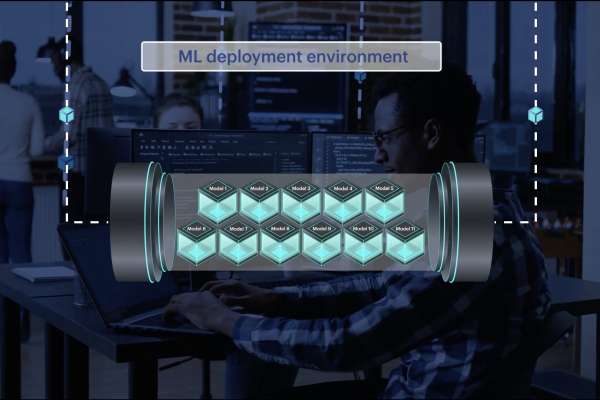 case study data engineer Centralized AI deployment structure