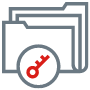 Connect disparate data sources icon