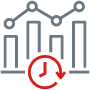 Faster time-to-insight icon