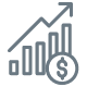 2X incremental marketing ROI icon