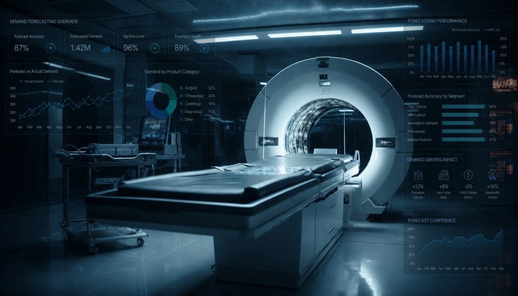 Modernizing MedTech demand forecasting with AI on Databricks Banner